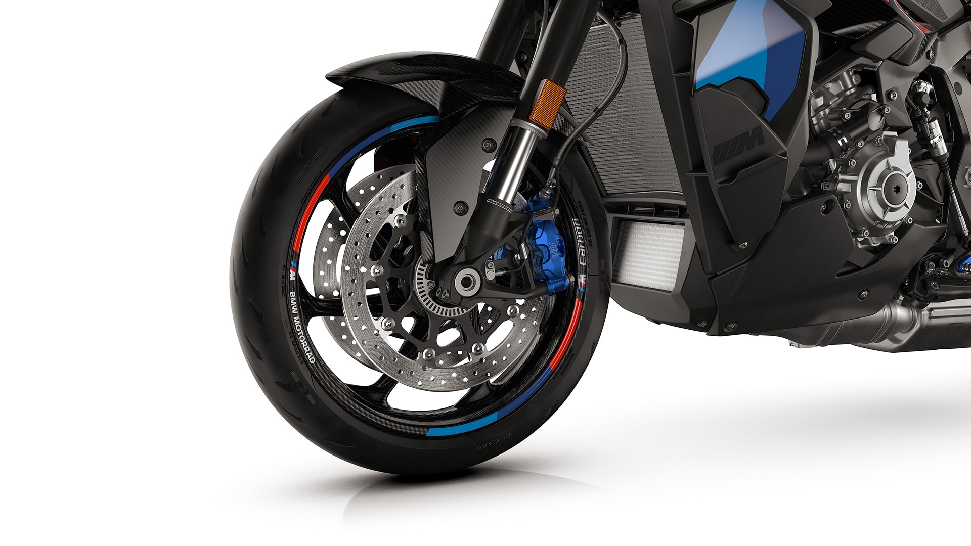 Les roues en carbone M optionnelles de la M 1000 XR de BMW Motorrad