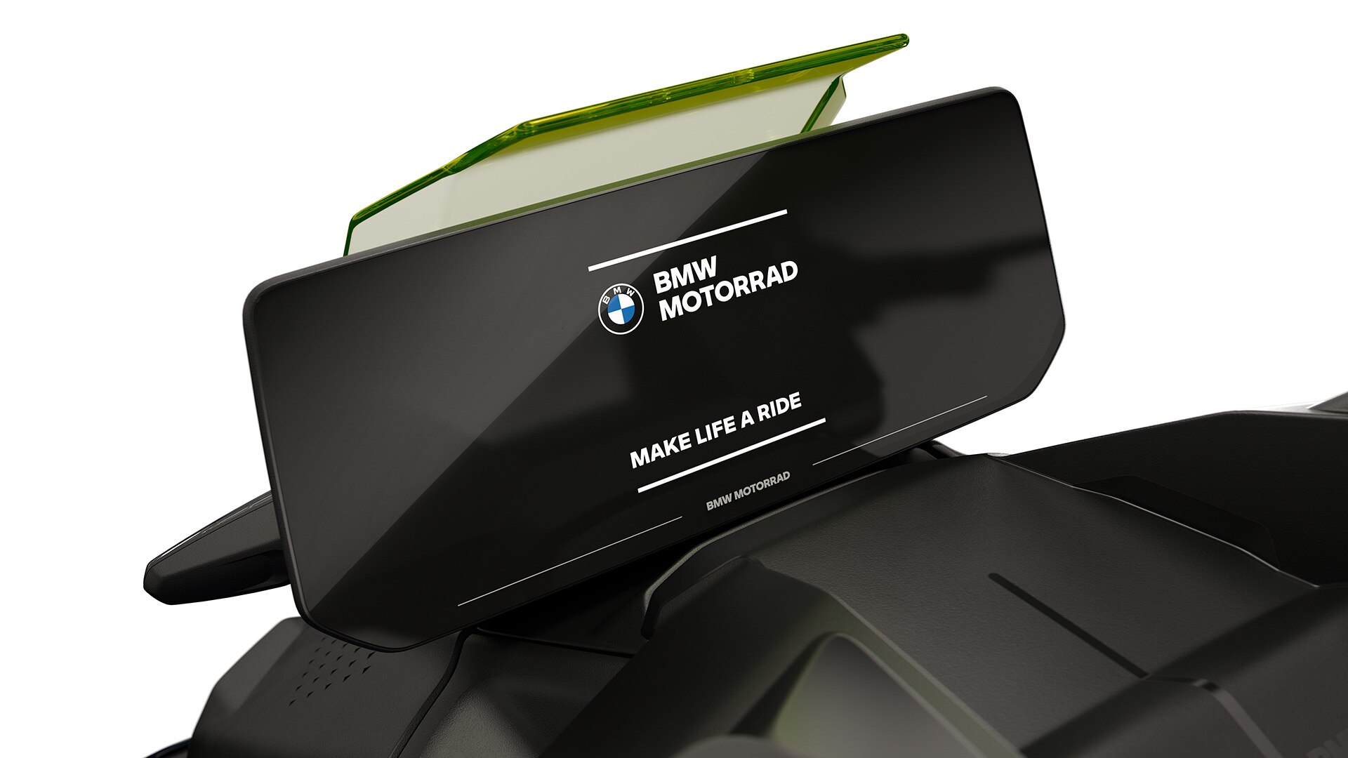 The TFT display of the CE 04 from BMW Motorrad